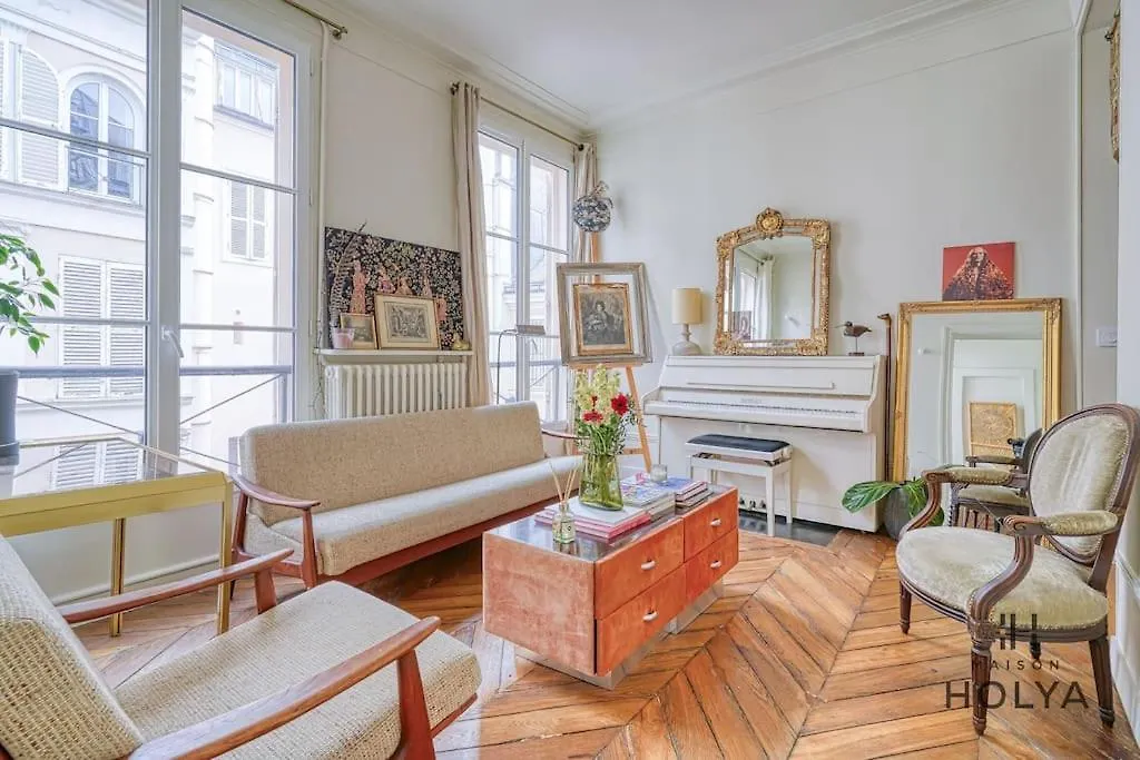 Апартаменты Charmant 2 Pieces Au Coeur De Faubourg-montmartre - 182c Париж